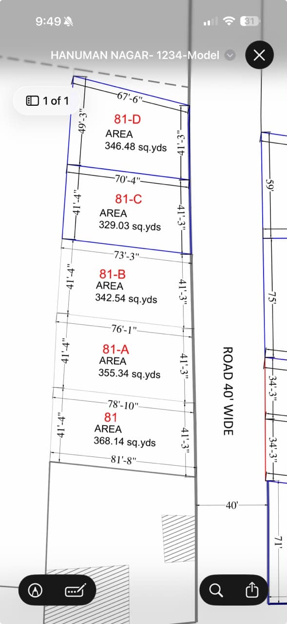 Residential Plot for sale