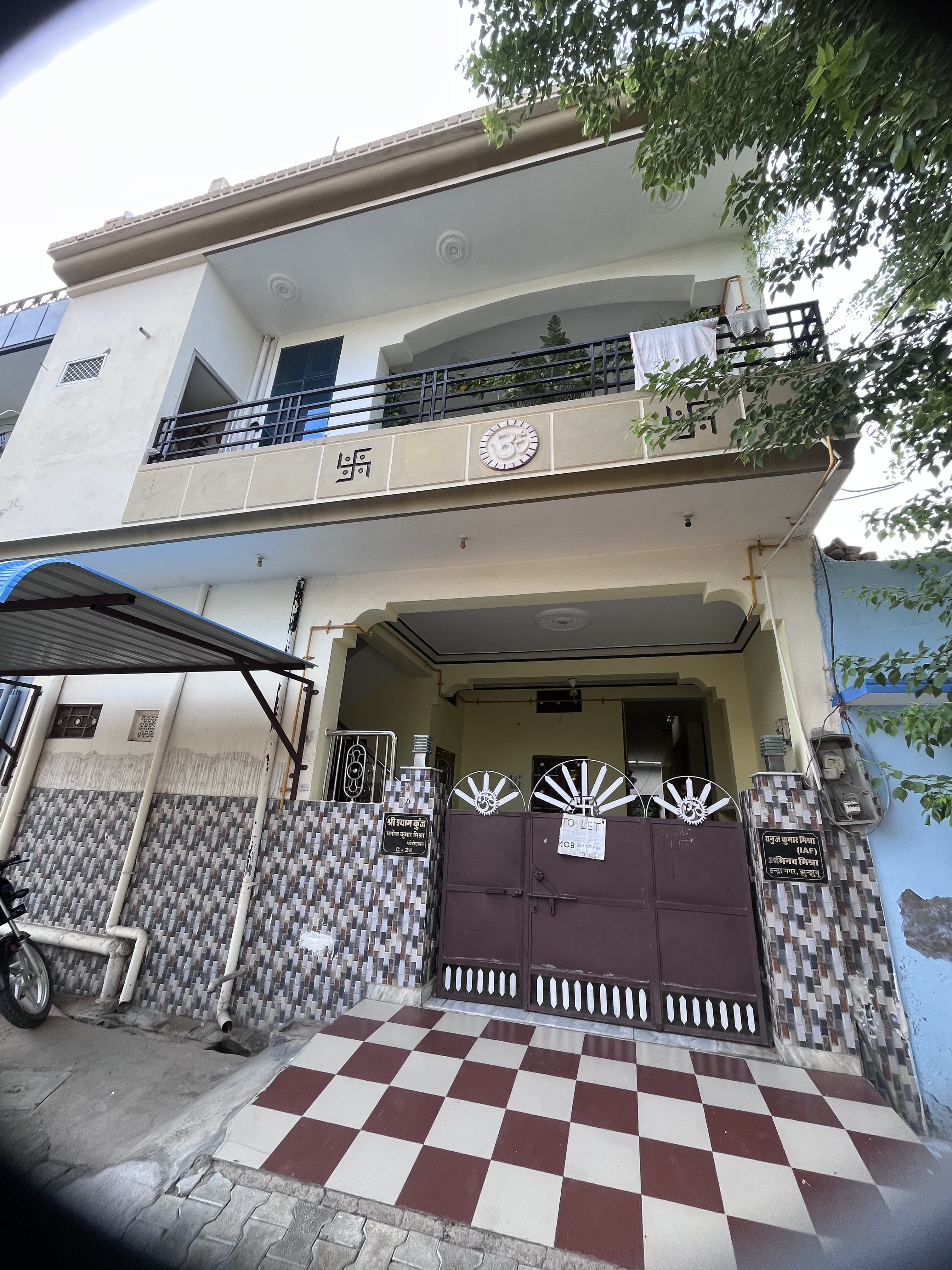 2 BHK House/Villa for rent to Family, Employee