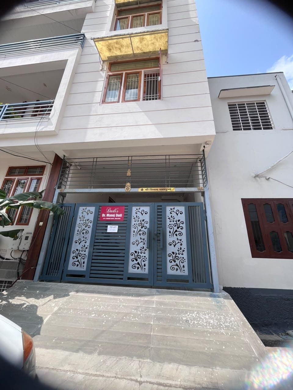 2 BHK House/Villa for rent to Family